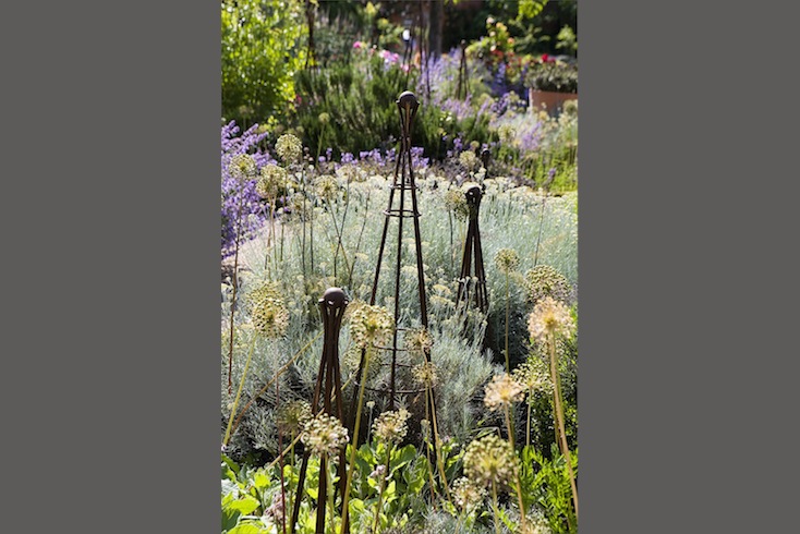 The stunning garden at Cowdray, West Sussex The stunning garden at Cowdray, West Sussex